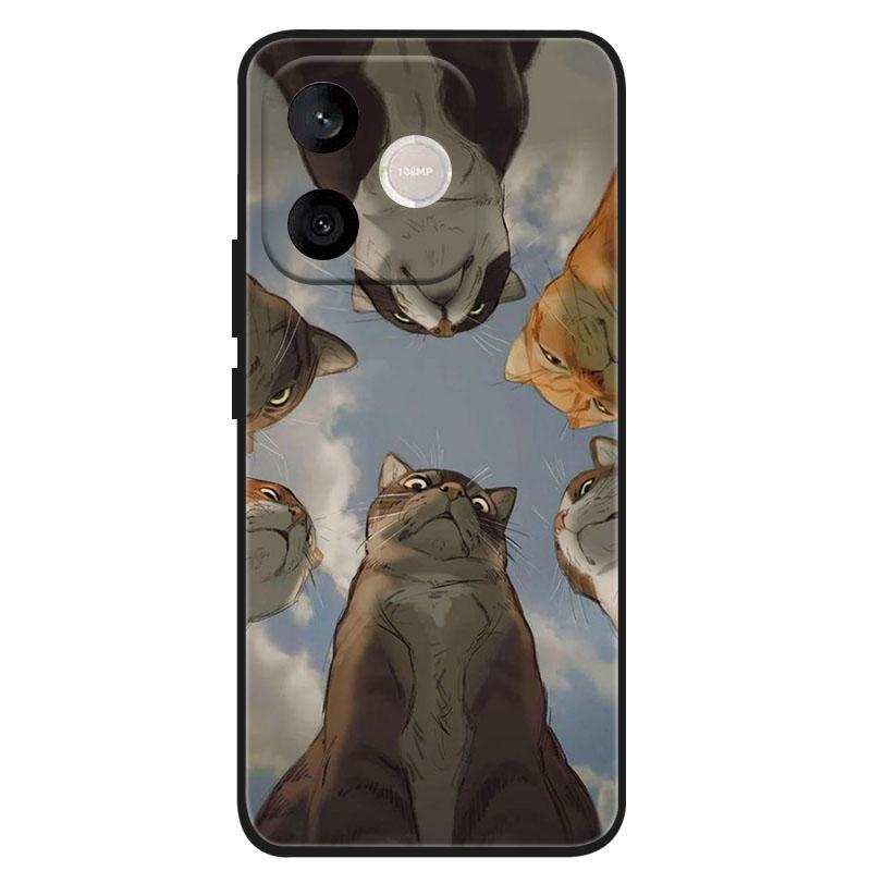 For Honor 600 Lite Case Luxury Painting Soft Silicone Back Cover LNA-NX1 Phone Casing For Honor 500 Smart TPU Shockproof Bumper