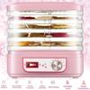 Food Dehydrator Fruit Vegetable Herb Meat Drying Machine Pet Snacks Food Dryer With 5 Trays 220V 50Hz Kitchen Appliances