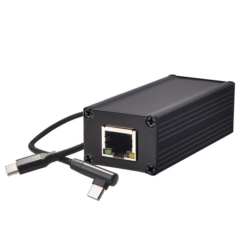 POE+ Network Card USB-C Power Supply: 5V-20V Fast Charge PD Charging for Mobile Phones & Tablets