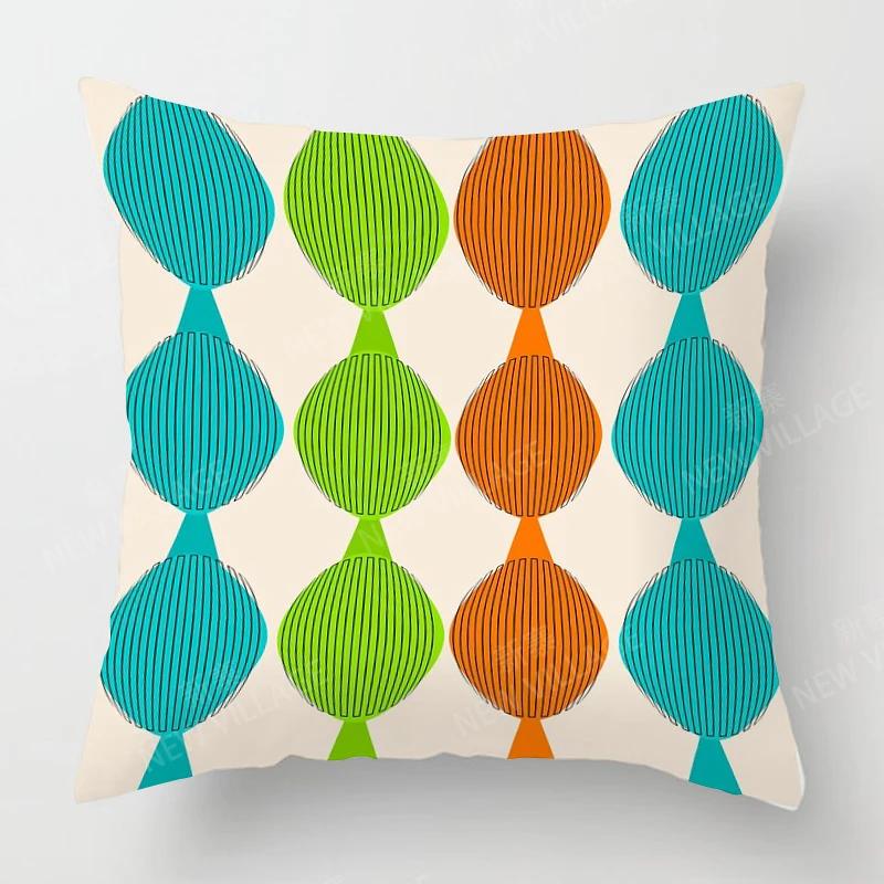 Nordisk höst heminredning höst prydnadskuddfodral soffa Kuddfodral modernt 45x45cm 45*45 50x50 60x60cm 40*40 40x40 geometri 60*60