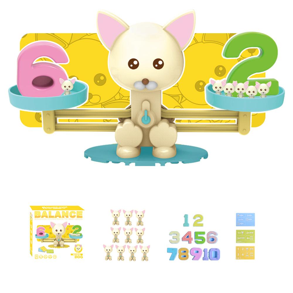 Children Balance Scale Table Game Number Math Educational Toy for Early Learning