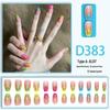 Summer Fresh Peach Heart Ombre Nail Art with Diamond Accents