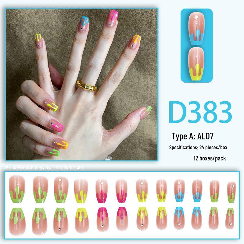 Summer Fresh Peach Heart Ombre Nail Art with Diamond Accents