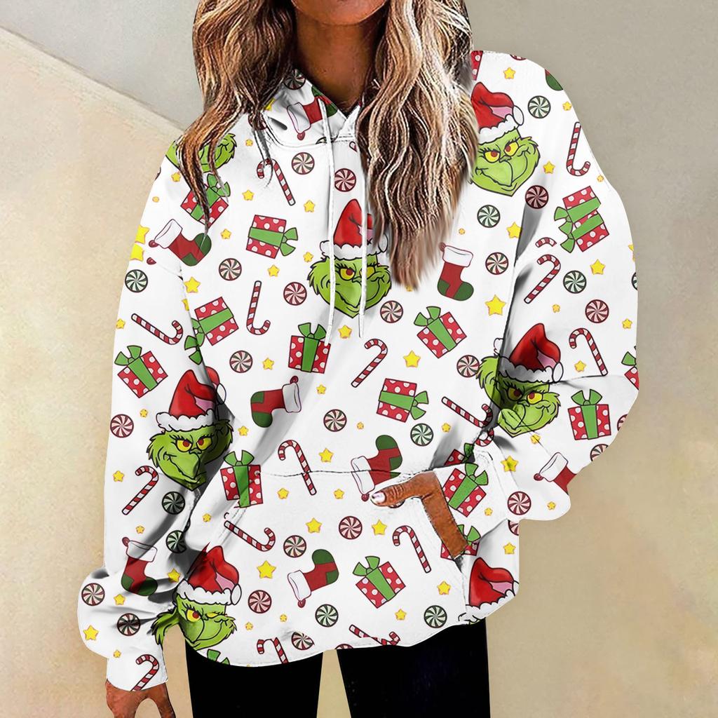 Women's Fashion Daily Versatile Casual Crewneck Sweatshirts Graphic Daily Long Sleeve Gradient Patchwork Printed Top Sweatshirts