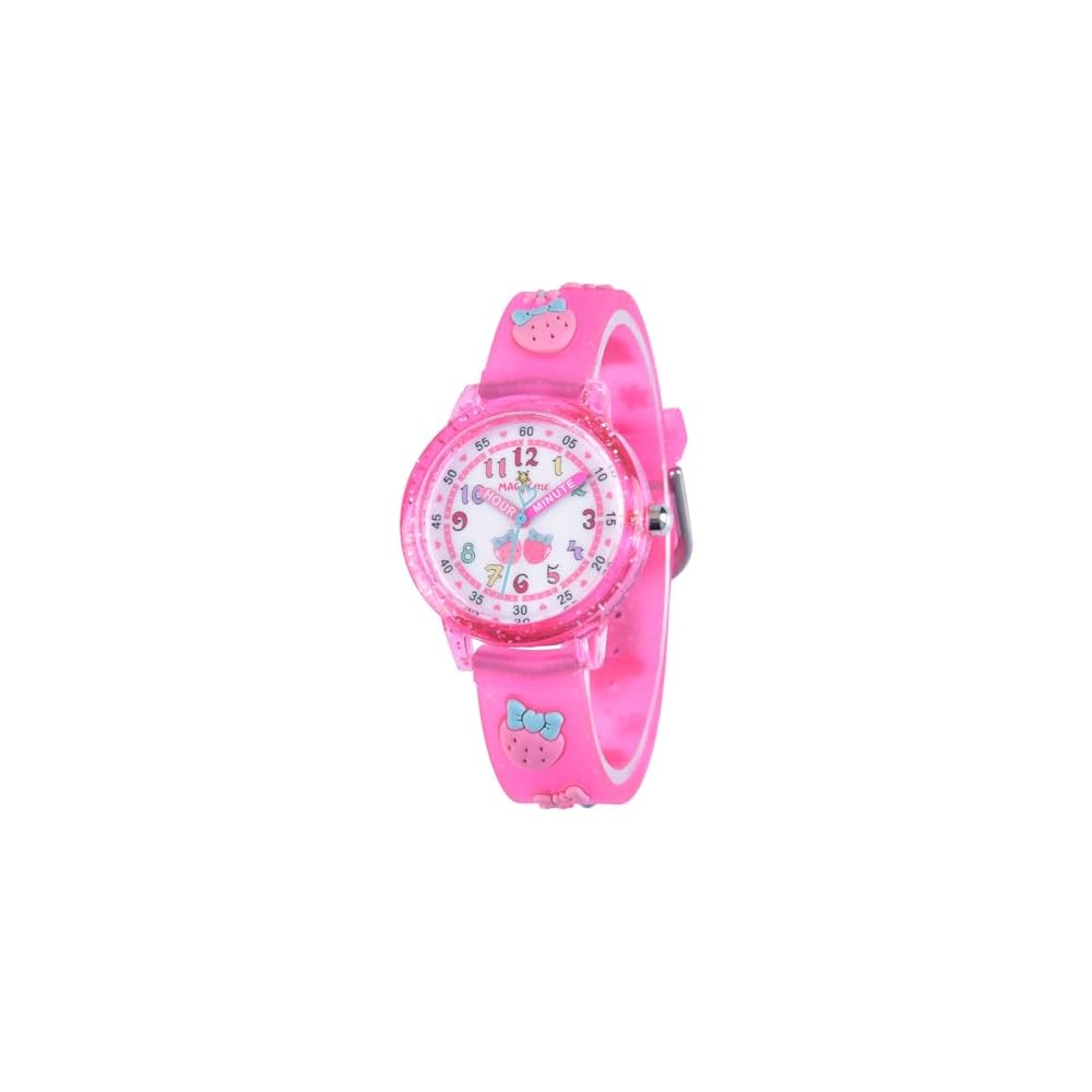 Maeau Kids Analog Watch Lightweight Cute Animal Design for Boys and Girls Educational Gift Waterproof