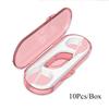 10PCS Portable Teeth Flosser Storage Box Traveling Camping Practical Clean Floss Stick Oral Care Teeth Floss Pick Dispenser