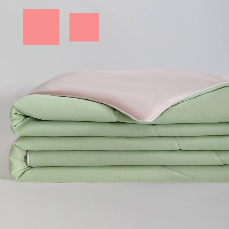 OLOEY Ice Silk Cool Touch Soybean Fiber Quilt