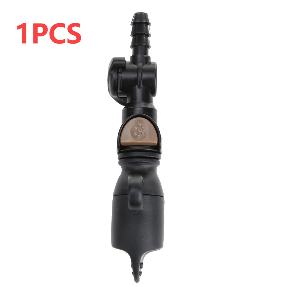 

Silicone Drinking Pack Mouthpieces On/Off Switch Straight Water Pack Suction Nozzle with Dust Cover Replacement Camping Supplies