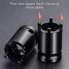 2pcs Angle Grinder Wrench Attachment 1/2Inch Socket Adapter 4Pin Driver Spanner for Cordlessly Impact Tool Removal Tool