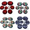 9 ks 40mm 50mm 56mm 60mm 74mm 90mm Auto Krytky Středů Kolek Emblem Logo Samolepky Pro Brera GT Spider Giulietta Stelvio