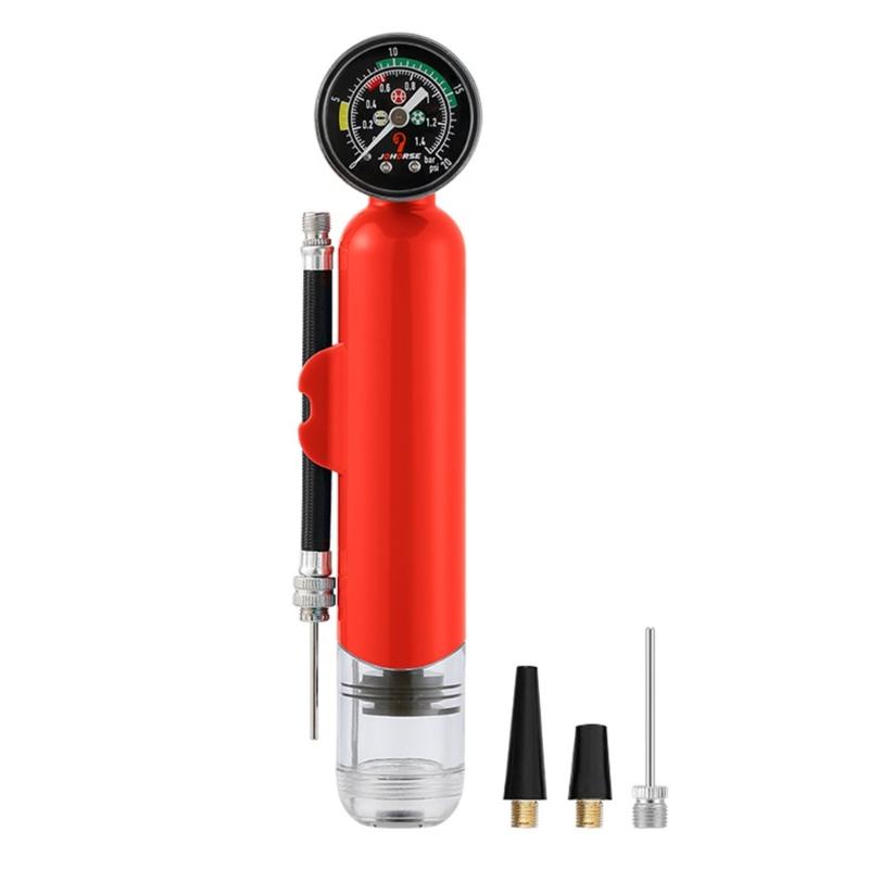 Light weight Air Pumps 20PSI Handheld Balls Pump with Pressure Gauge Sports Balls Pump for Football Basketball Volleyball