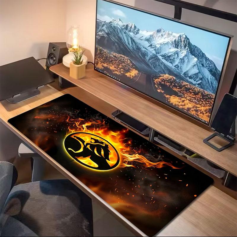 Holden Lion Emblem Large Size Mouse Pad Large Gaming Table Cushion Nonslip Laptop Tablet Big Mousepad Xxl Mat Mini Pc Playmat With Lock Edge