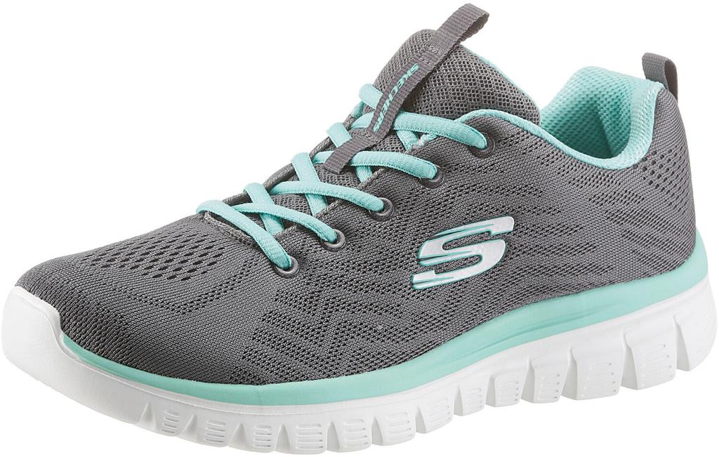 Sneakers Skechers Graceful - Get Connected Charcoal/green