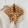 Warm Triangular Scarf Knitted Wool Scarves Korean Neck Protection Scarf  Autumn Winter