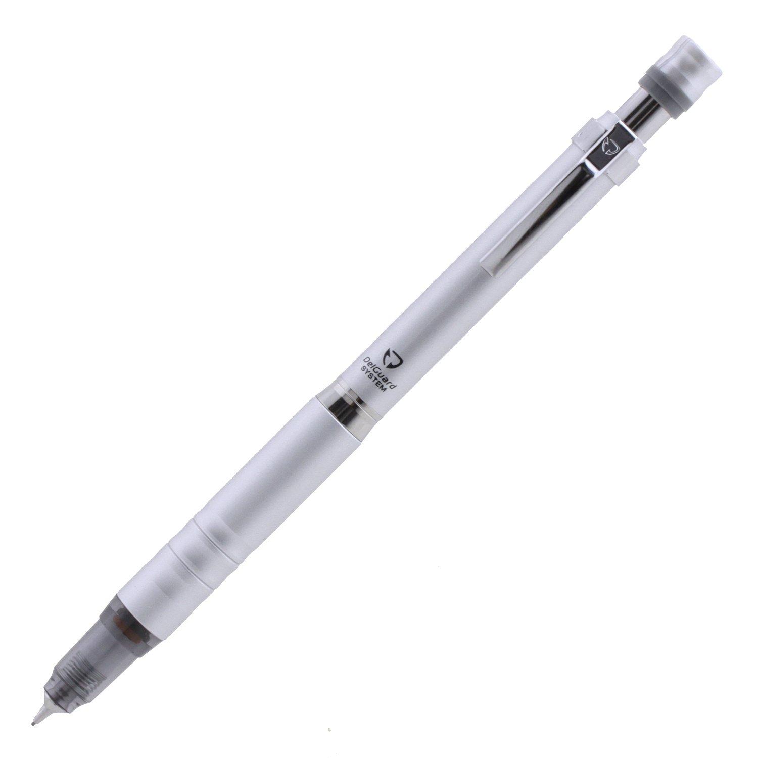 

Zebra DelGuard Type Lx Mechanical Limited Edition Metallic Silver 0.5 Pencil, (A-MA86-Z-MTS)