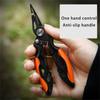 Compacts Fishing Tool Pliers with Strong Stainless Steel Reliability Lures Plier for Both Freshwaters and Saltwater Use