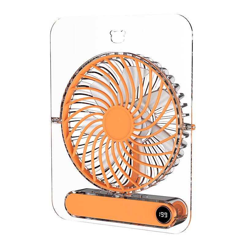 

Portable Card-Style Folding Fan with Long Battery Life for Desk or Hanging Use 14.5×4×15.5 cm