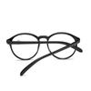 Anti Blue Light Oval Hyperopia Eyeglasses Magnifier Plastic Frame Farsighted Glasses 0 To +400 For Women Men