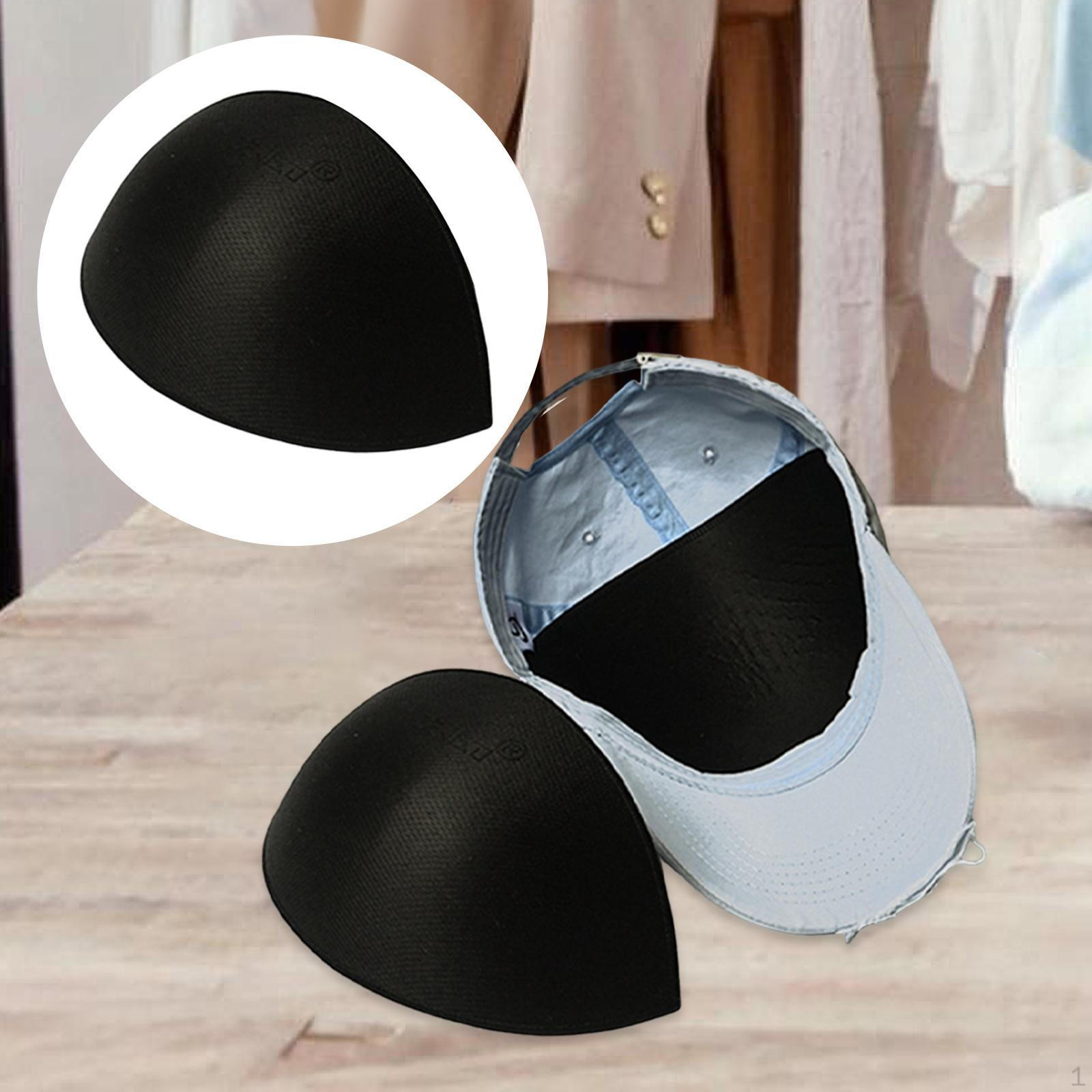 

Мягкая вставка для бейсбольной кепки 10x5,7 дюймов, дышащий инструмент для сохранения формы шляпы чёрный