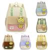 Pattern Toddler Bee Backpack With Lightweight Nylon Cartoon Schoolbag Kids For