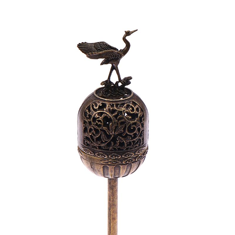 Brass Incense Burner,Metal Aromatherapy Holder,Unscented,Ideal For Yoga Meditation,Bedroom Ambiance,Home Decor
