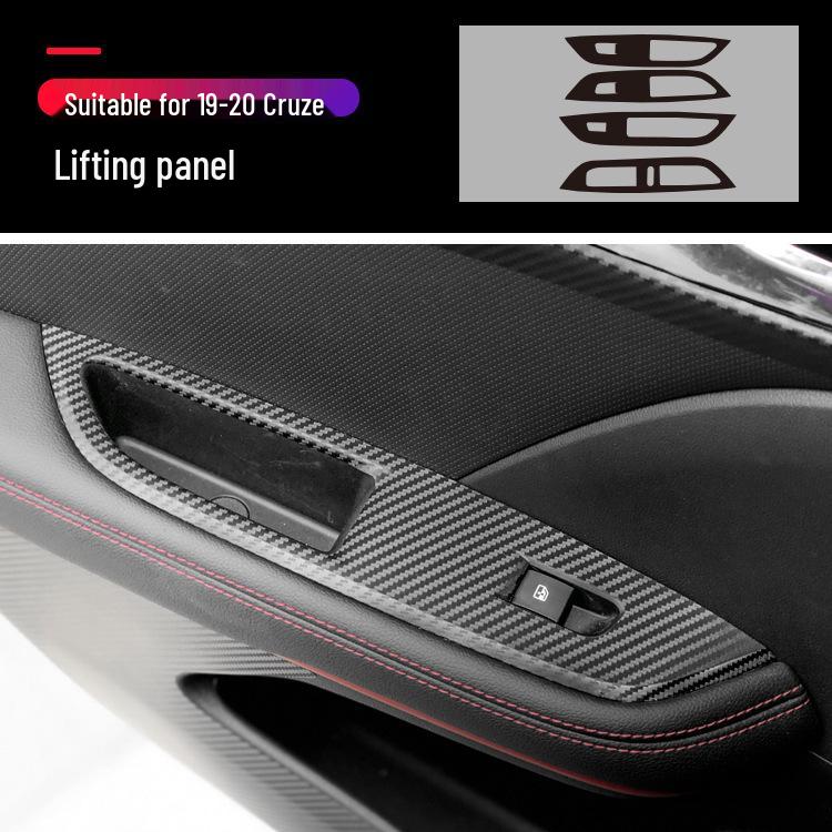 

19-21 Chevrolet Cruze RS Carbon Fiber Center Console Sticker Film