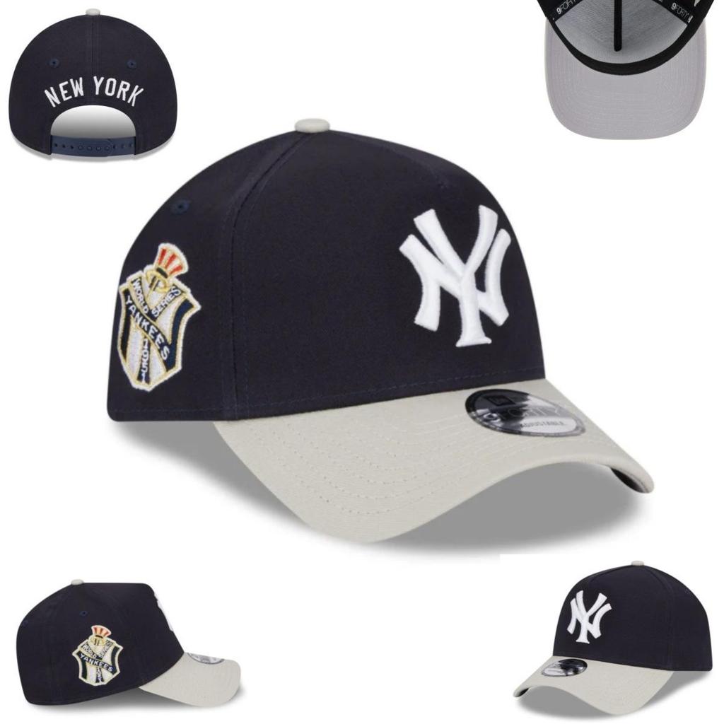 Unisex Adjustable Baseball Cap: LA Dodgers & NY Yankees Curved Brim Hat