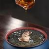 Boutique Purple Sand Tea Petting Piccolo coccodrillo Tea Pet Ornamenti Decorazione da tavola per la casa Statua in resina Artigianato Regalo
