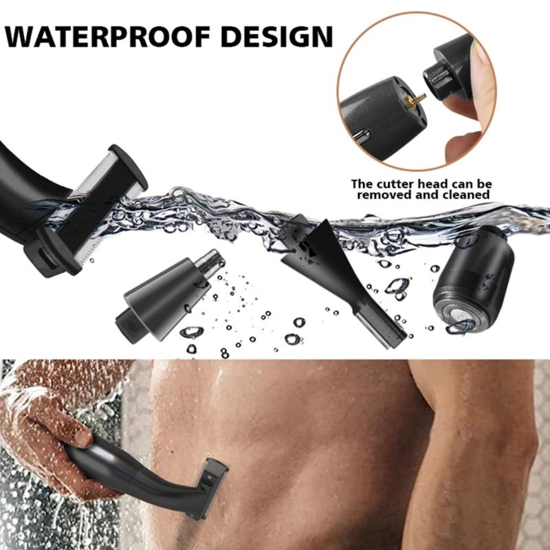 Pubic Hair Removal Intimate Areas Haircut Shaver Trimmer for The Groin Epilator Safety Epilator Man Lady Shaving