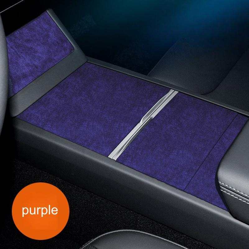 

For Tesla Model Y Juniper 2025/Model 3 Highland Ultra-Thin Central Control Panel Sticker Car Interior Decoration