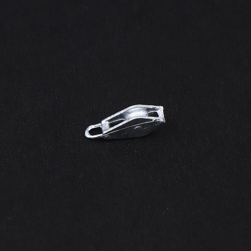 12Pcs Simulation Single/Double-Disc Diamond-Shaped Pulley 11X4Mm Alloy Rhombus Grooved Sheave Parts For Model Ship Decoration