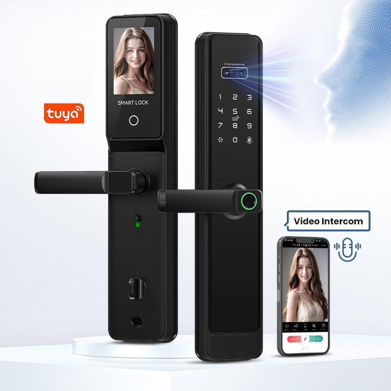 

Semi-Automatic Smart Lock: Graffiti, Fingerprint, Face Recognition, Remote Unlock with Snapshot and Peephole