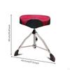 Saddle Drum Throne Tripod Base Height Adjustable Heavy Duty Music