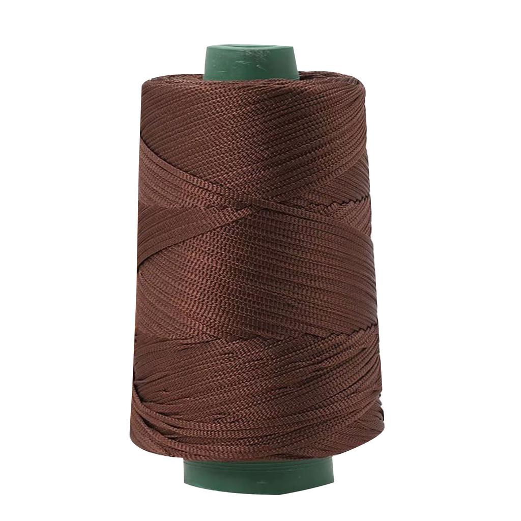 Colored Weaving Thread 2mm Thickness Cotton Linen Braiding Rope For Handmade Handbag Hat Shoe Knitting Weaving Craft