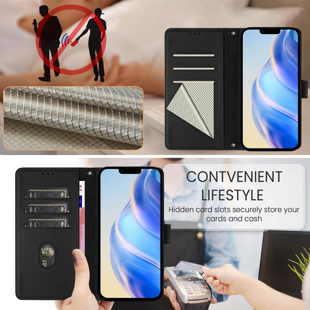 Custodia a Portafoglio in Pelle a Libro per Cubot Max 5 A10 P50 A20 A30 A40 P90 X100 Note 40 60 Design Embossato Keep Smile con Laccetto da Polso