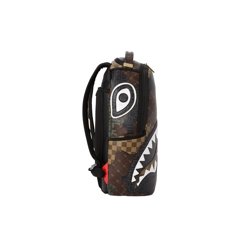 New SPRAYGROUND PVC Backpack Tubas Unisex Army Green W0915705