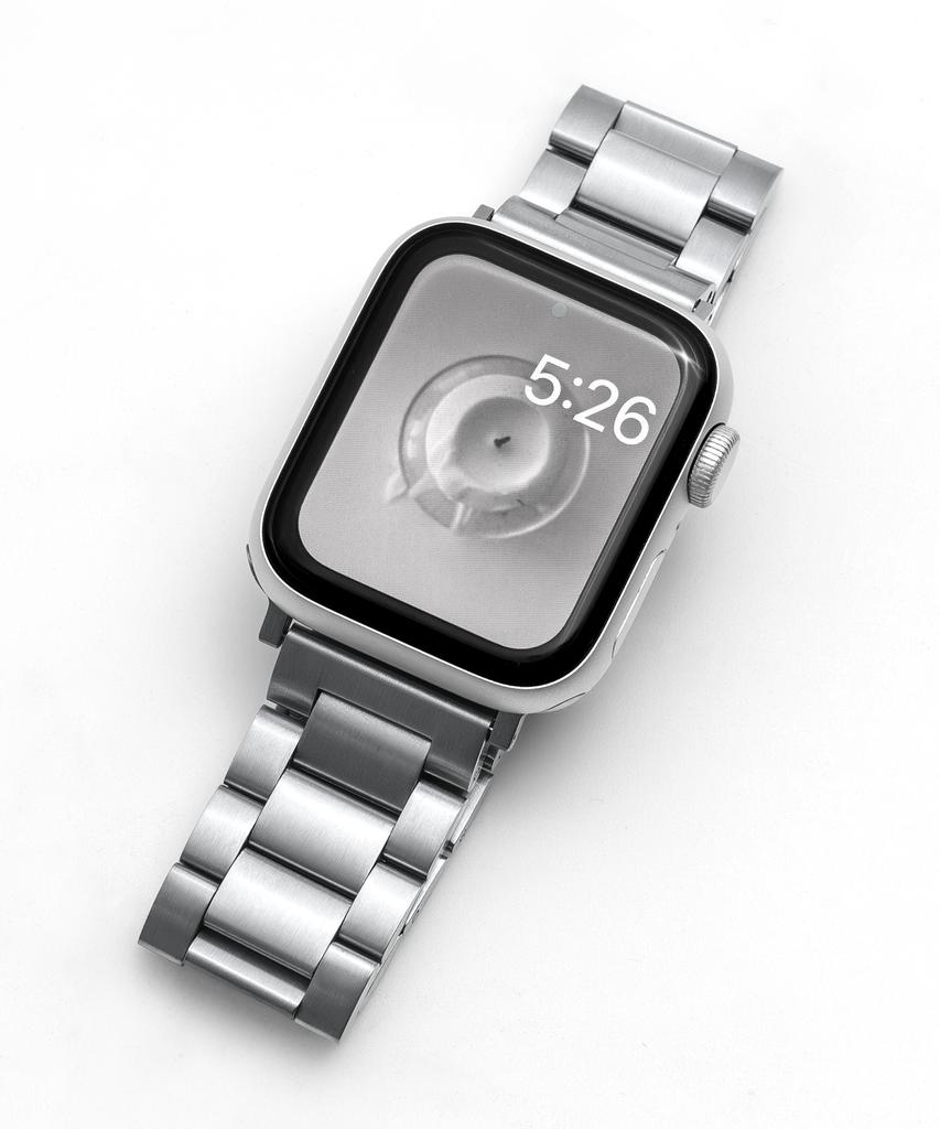 Nuateu [3Color] Metal Band Strap Compatible With All Apple Watch Models 11/10/9/8/7/6/5/4/Se3/Ultra 3