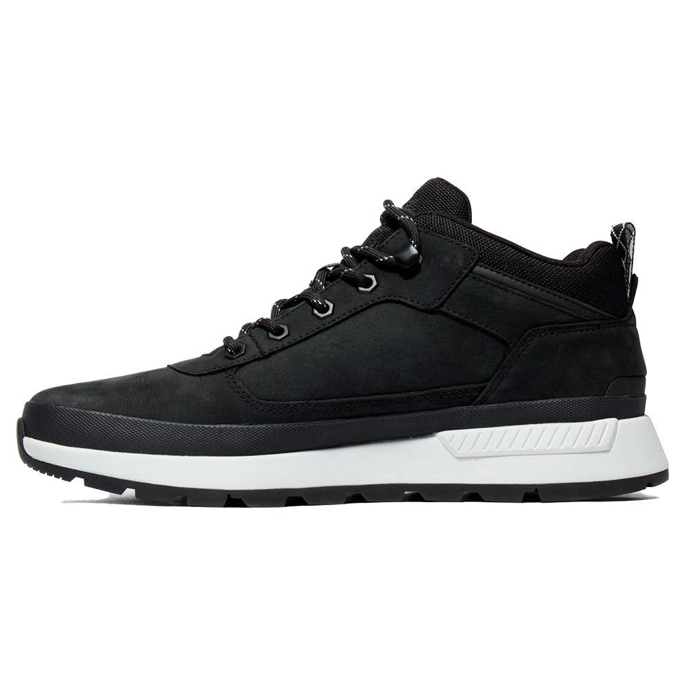 Timberland A2A58 FIELD TREKKER LOW Hiking Black Size Shoes, Nubuck, TB185US9, 27.0cm