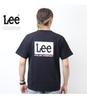 Lee Back Print Black Men's T-Shirt,