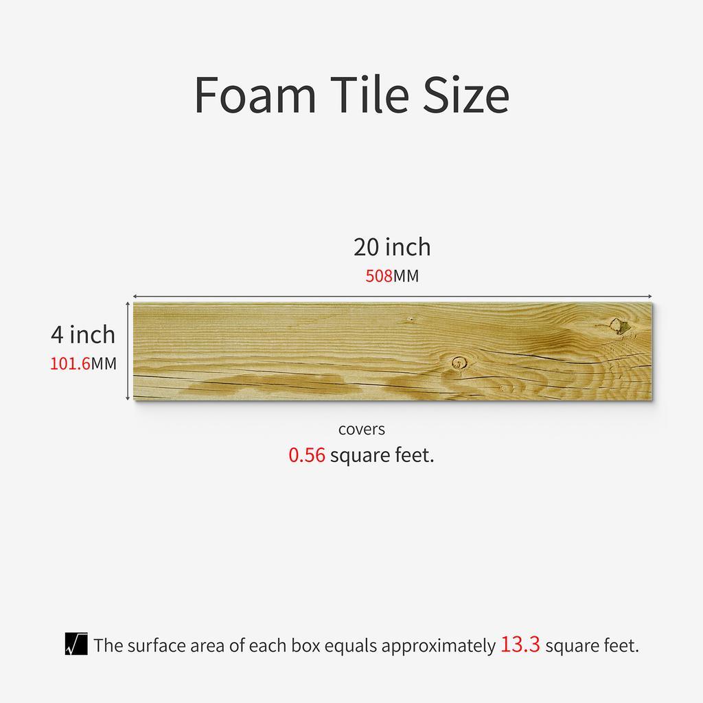 American Wood Grain Self-Adhesive Wall Sticker Pet Thickened Kitchen Living Room Wall Ceiling Decoration Sticker