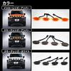 Universal LED Grille Marker for and Delica Customizable Front Grille Lights for and Daytime Running Lights and Jimny, Prado, RAV4, D5. Dress-Up
