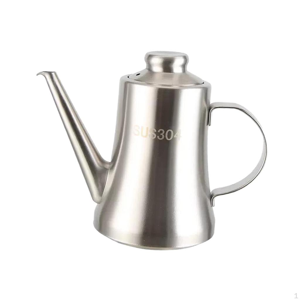 Leichter Öltopf mit Filter für Zuhause und den Außenbereich