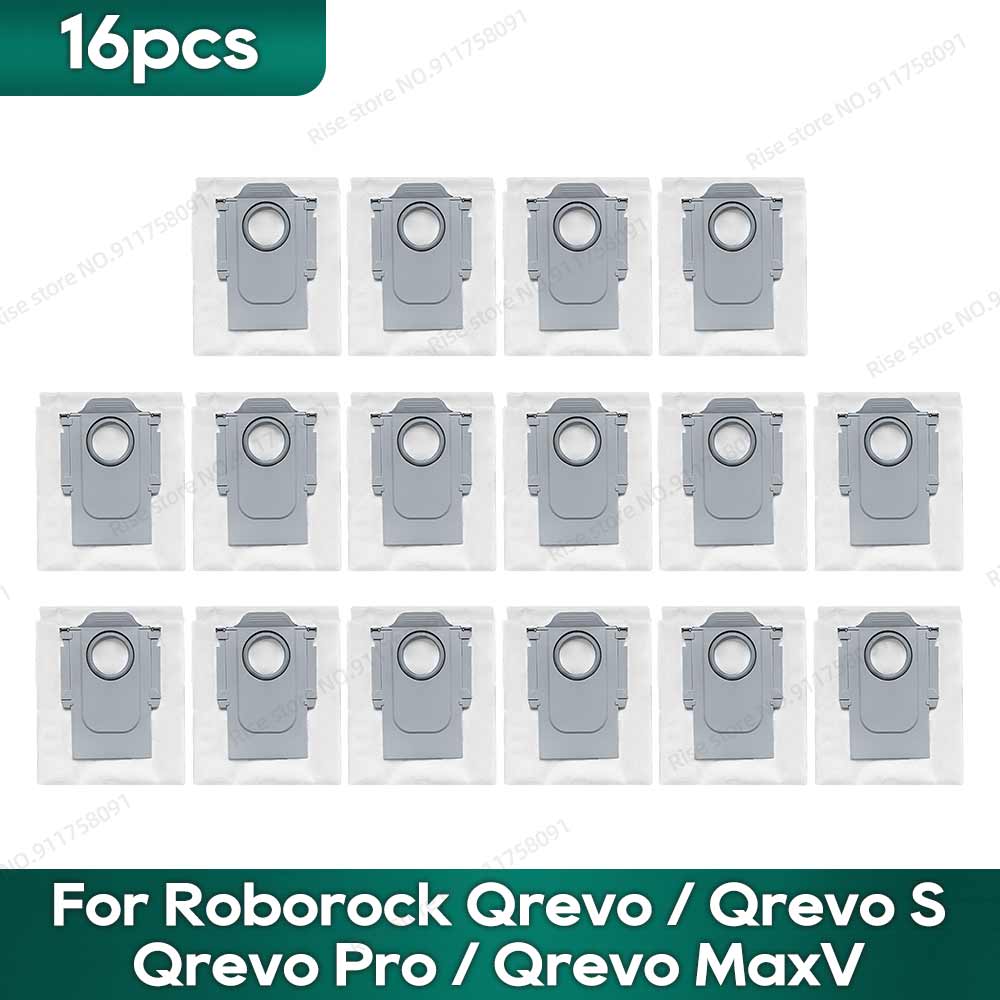Compatible for Roborock S8 MaxV Ultra, P10 A7400RR, Q Revo, Qrevo Pro / S /  MaxV / Plus / Curv, Qrevo Master, P10 Pro Dust Bag