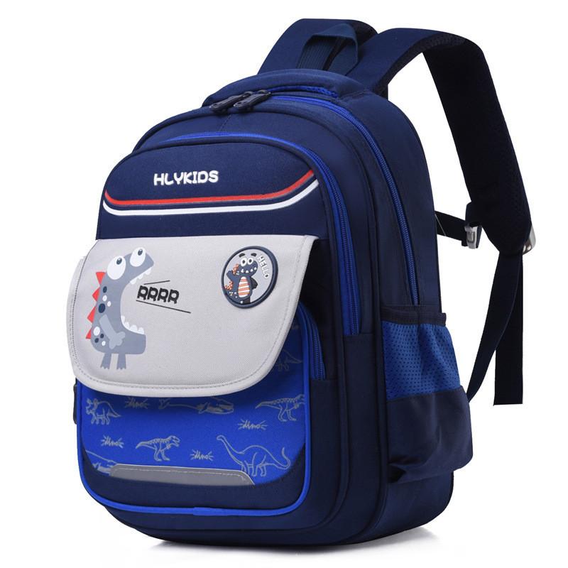 Cute Animal Print Breathable Oxford Cloth Backpack For Kindergarten And Early Grades