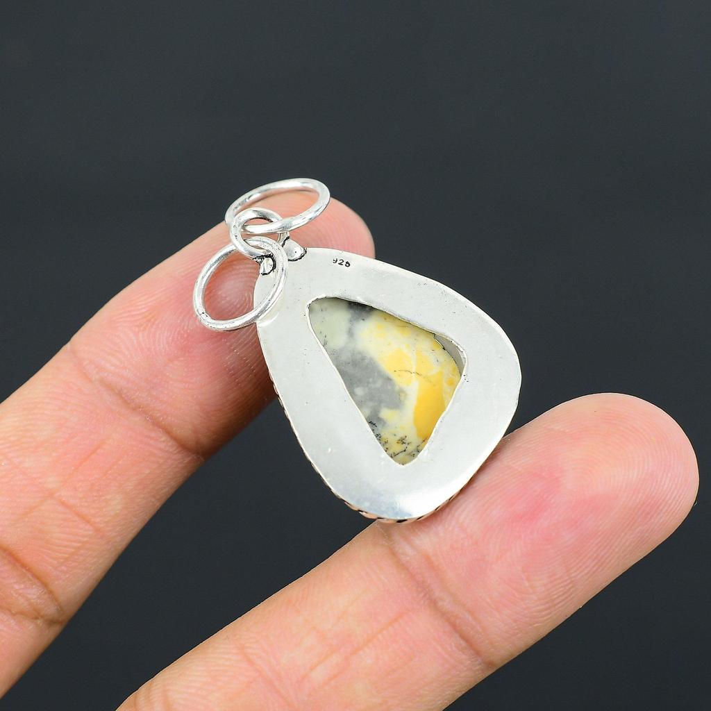 Daughters Day Sale Sterling Silver Maligano Jasper Stone Wife Pendant Jewelry