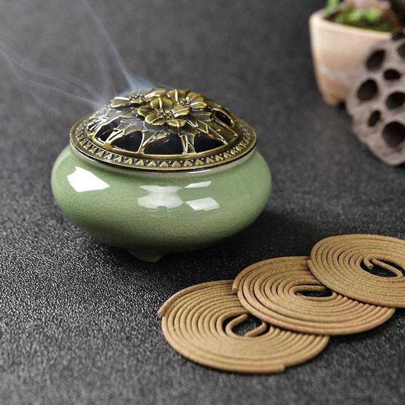 20Plates Natural Coil Incense High-end Sandalwood, Lavender , Rolled Incense, Aromatherapy Yoga Fragrance Indoor Deodorization