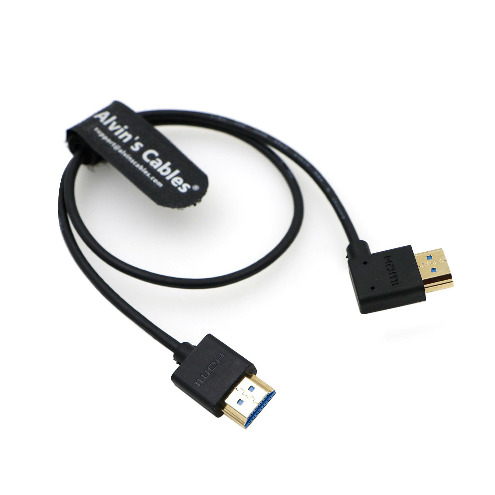 

Cables 8K HDMI High Straight to HDMI Cord for Atomos Ninja V Z CAM and Sony and A7S3 Cameras Alvin s 2.1 Cable, Speed, Left-Angled Monitor, E2, FS5,