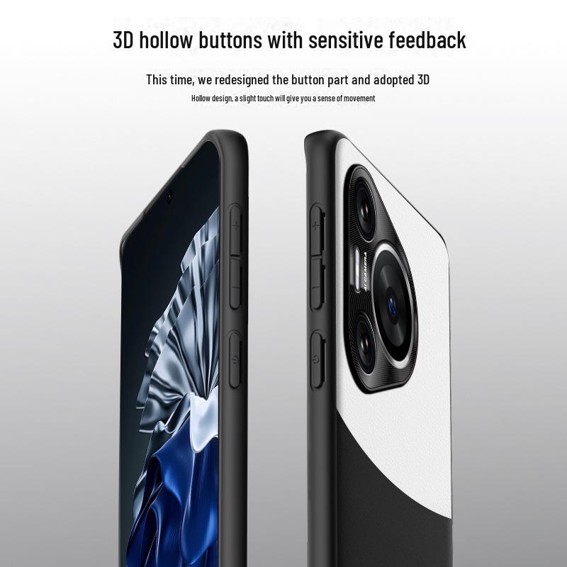 Liquid Leather Case for Huawei Pura70: Drop-Resistant and Protective Cover