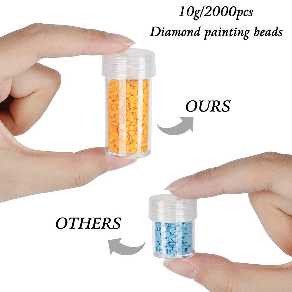 1pc 30 Slots Transparent Plastic Storage Box, DIY Diamond Painting Beads Charms Jewelry Nail Accessories Organizer Box