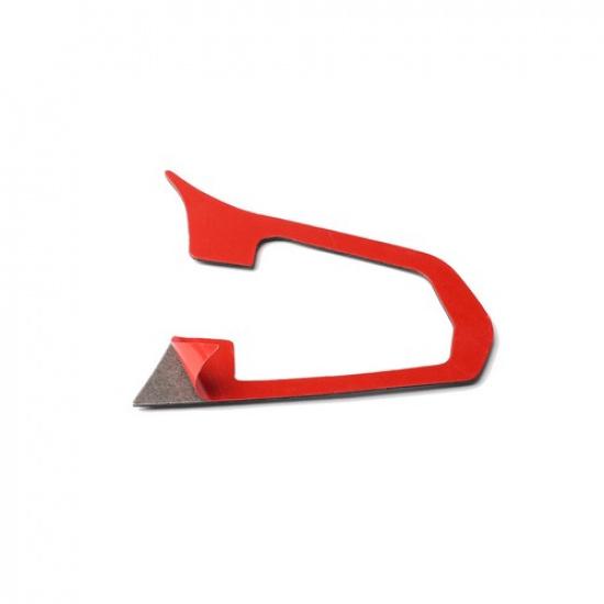 Auto Carbon Fiber Steering Wheel Frame Decor Cover Trim For BMW G30 G38 5 Series